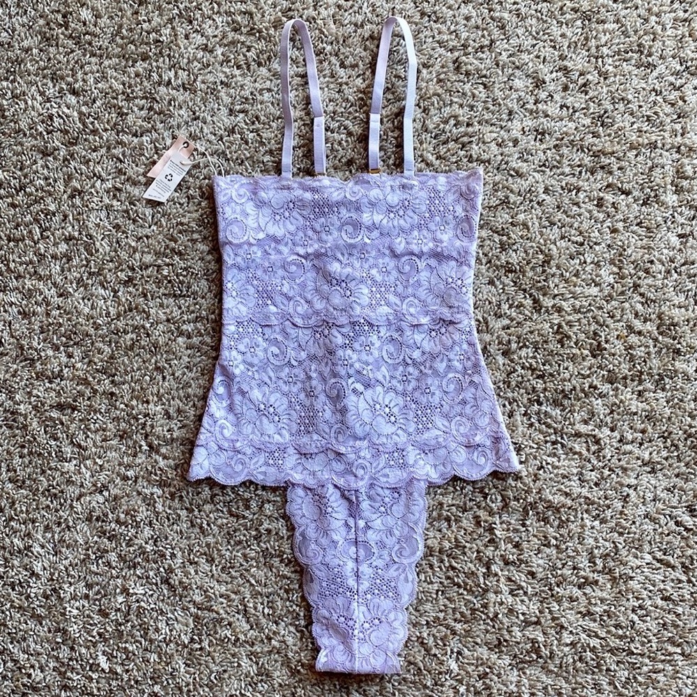 We Are HAH “Spinster” Reversible Lace Bodysuit - Picture 2 of 8